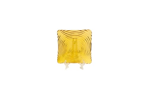 Amber Maze Salad Plate, 6 5/8"