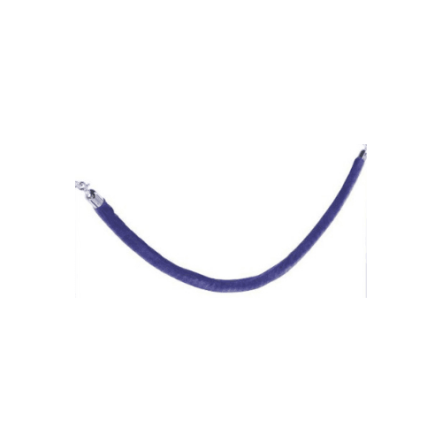 Blue Velvet Stanchion Rope