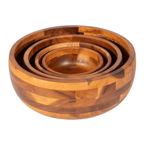 Braun Woodware Bowls
