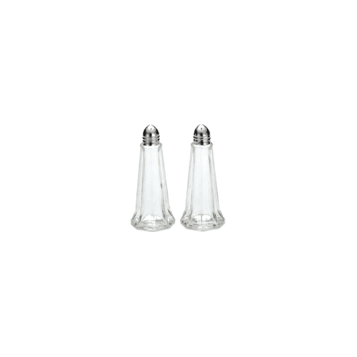 Chrome Top Salt & Pepper Shakers