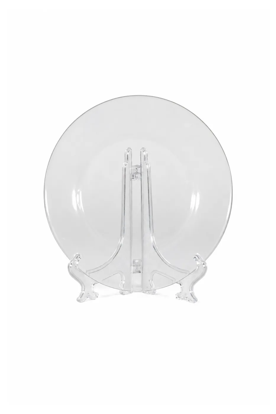 Clear Glass Plate, 7.75"