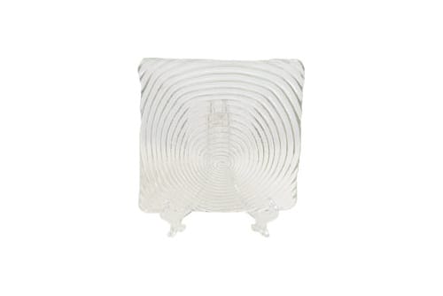 Clear Maze Salad Plate, 6 5/8"