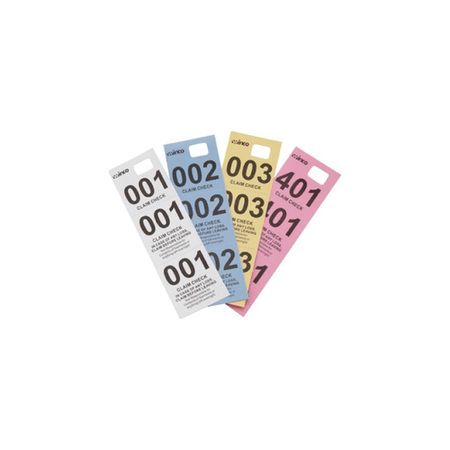 Coat Check Tickets