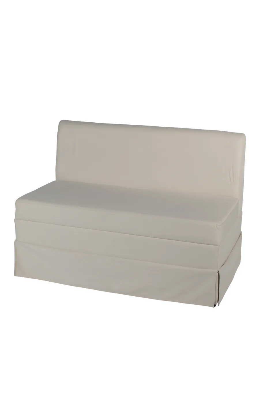 Creme Linen Banquette
