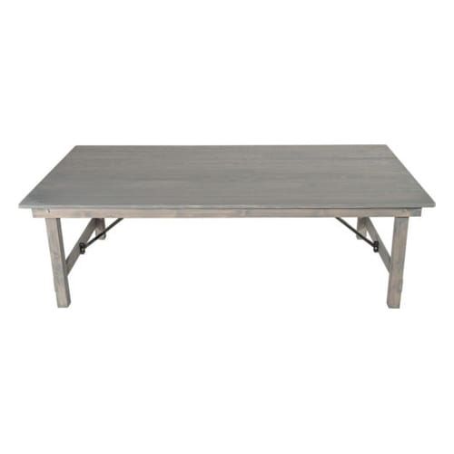 Gray Farm Table