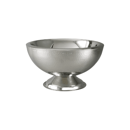 Hammered Punch Bowl