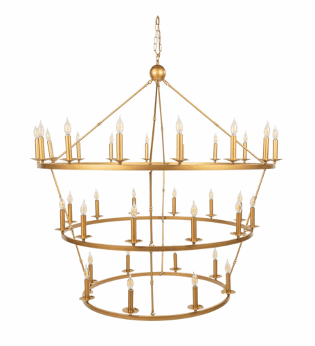 Lady Macbeth Chandelier – Gold or Black