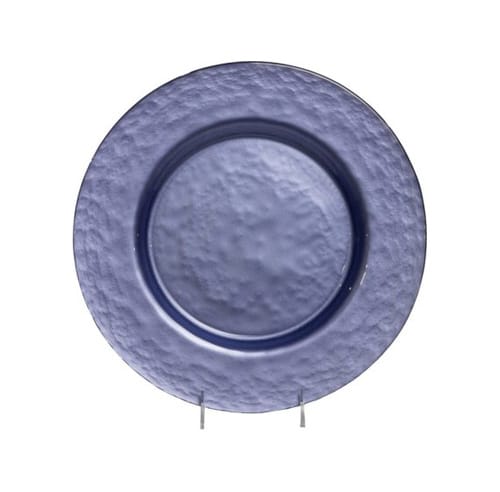 Lavender Mist Glass Charger, 13"
