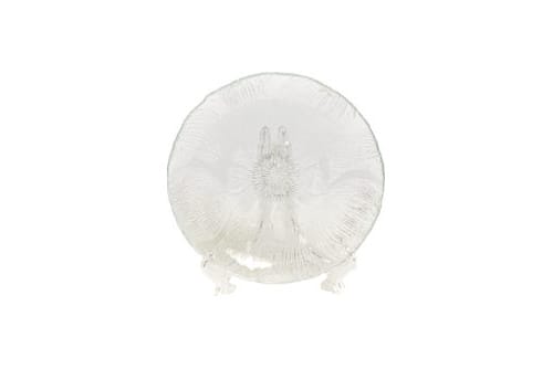 Magnolia Glass Plate, 7.75"