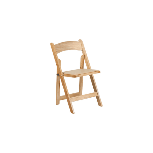 Natural Wood Folding Chair