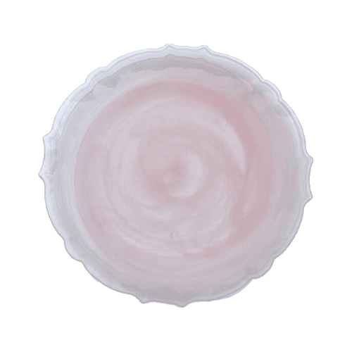 Pink Alabaster Glass Charger