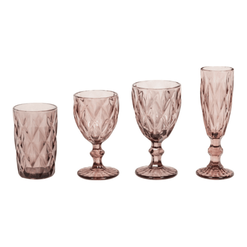 Plum Glassware