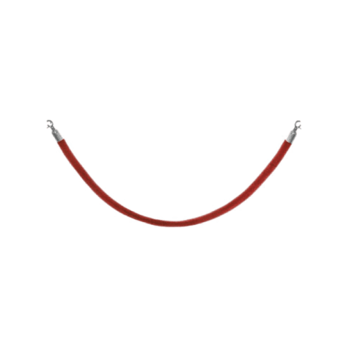 Red Velvet Stanchion Rope