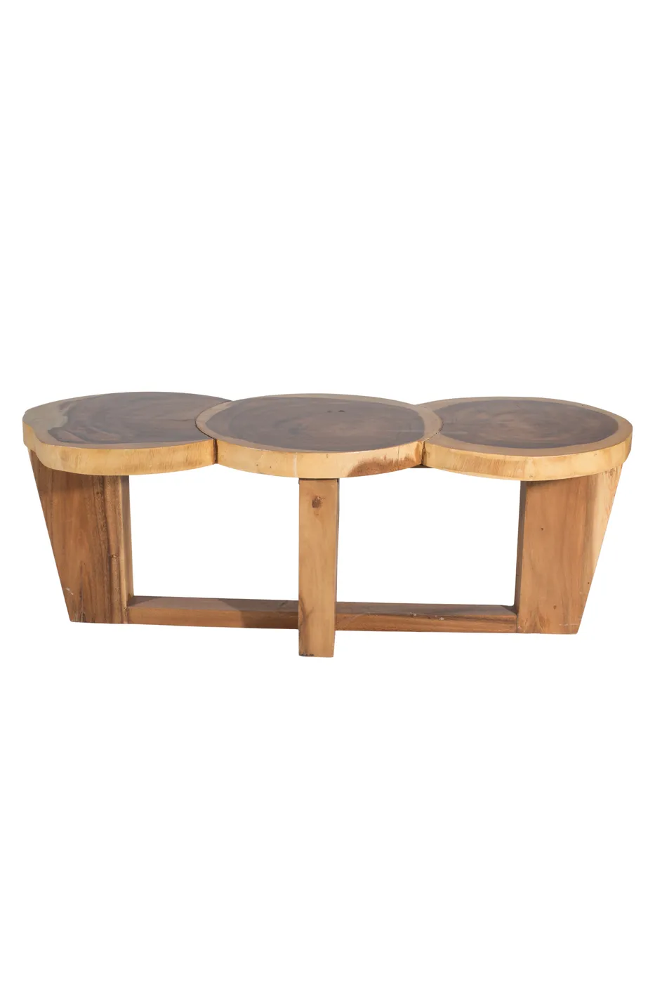 Rustic Log Cocktail Table