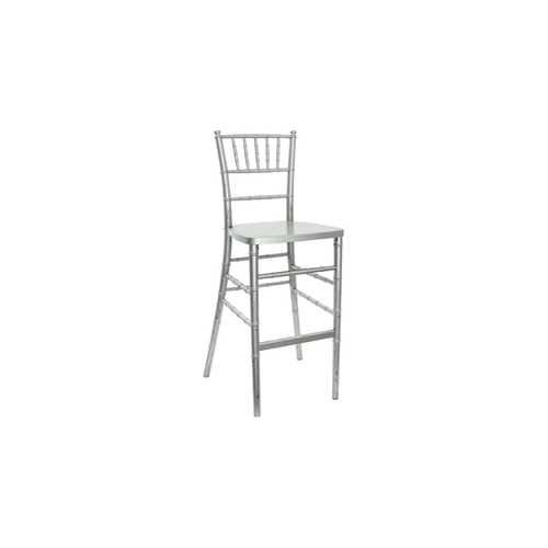 Silver Chiavari Bar Stool