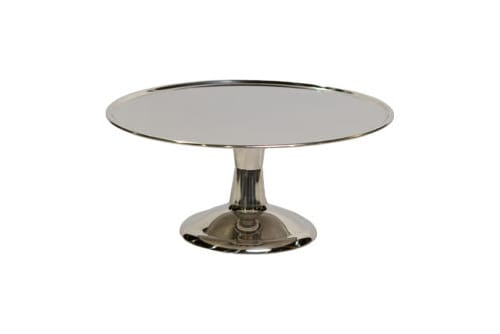 Stainless Steel Cake Stand, 12"