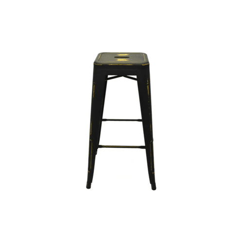 Tolix Distressed Bar Stool