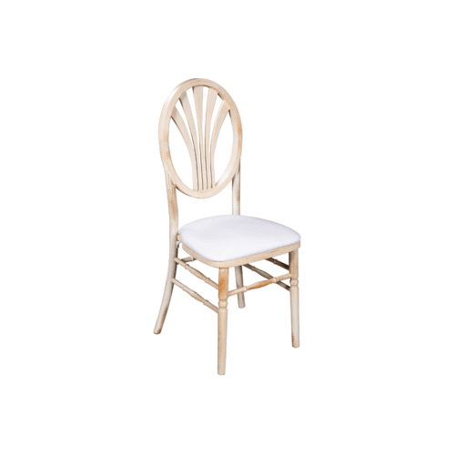 White Washed Horizon Chair