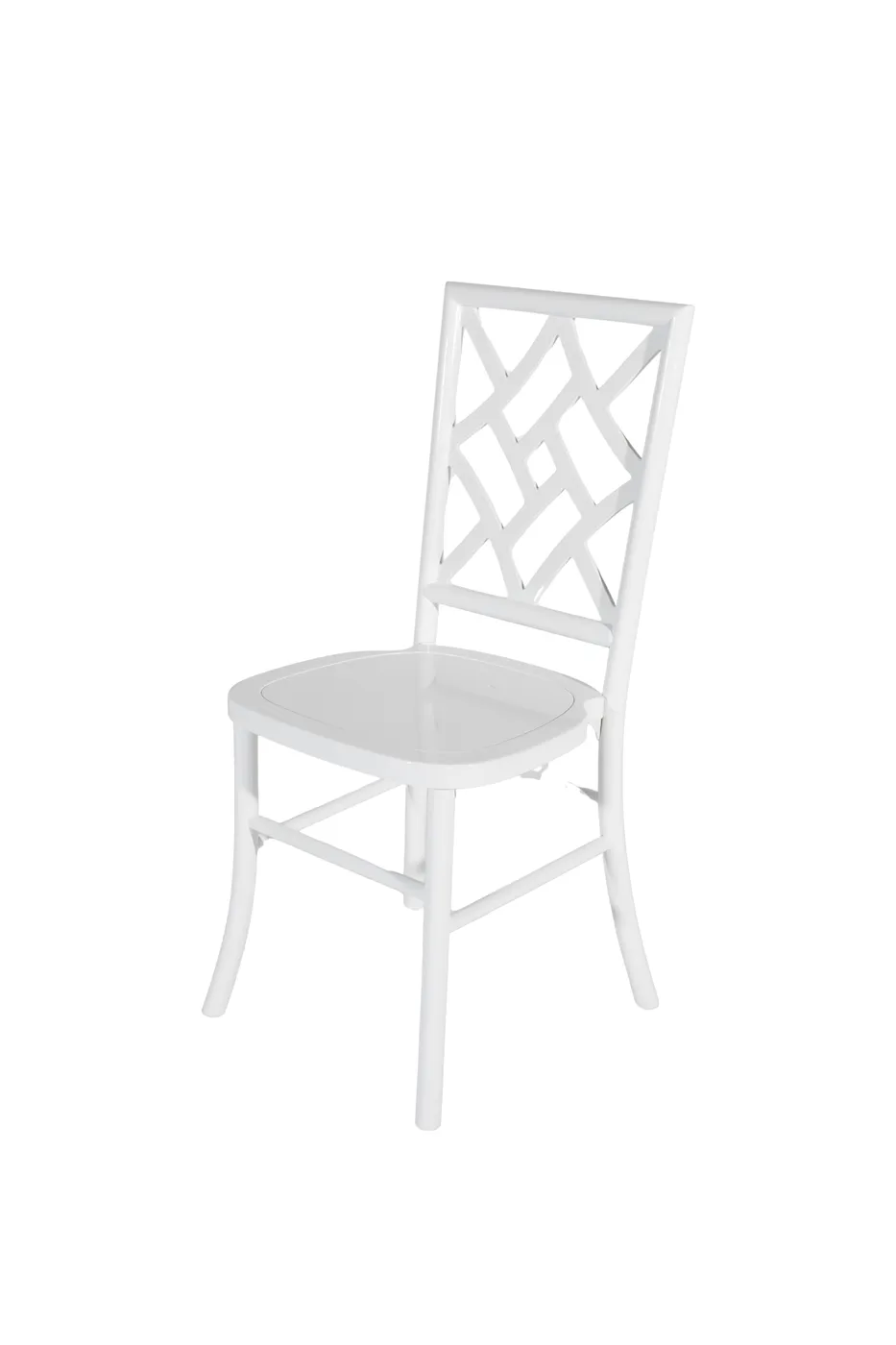 White Worley Chair