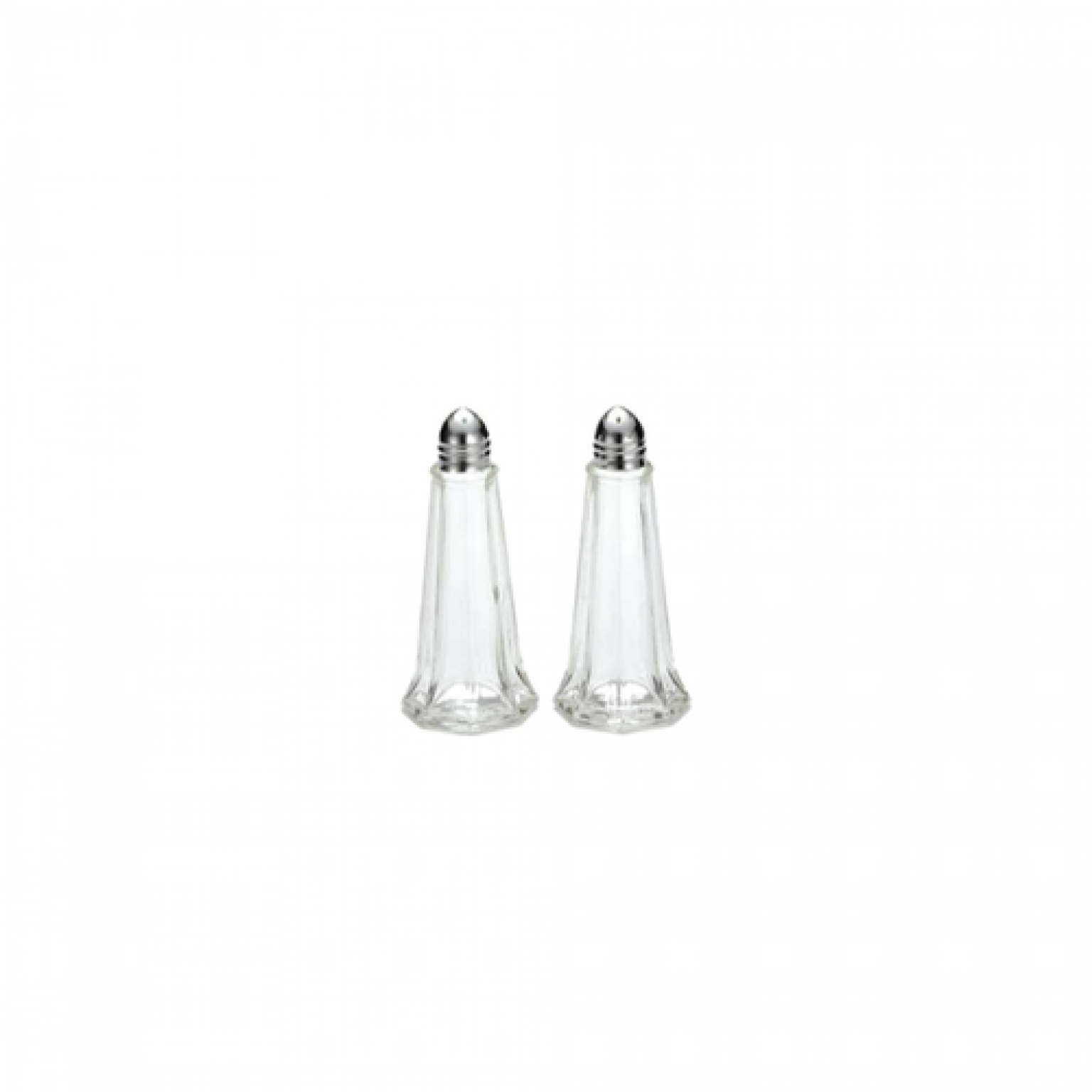 Chrome Top Salt & Pepper Shakers Atlanta Party Rentals