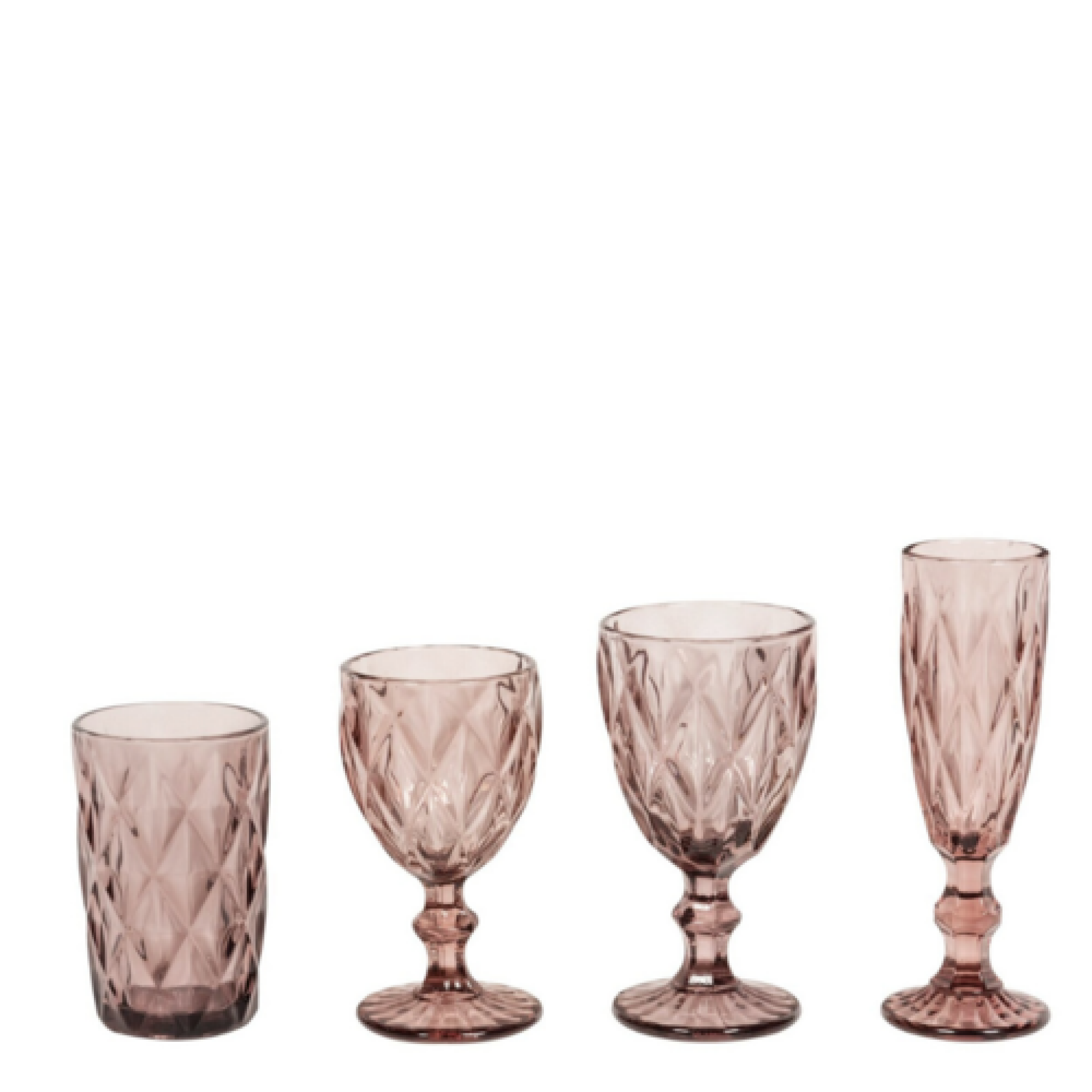 Plum Glassware Atlanta Party Rentals