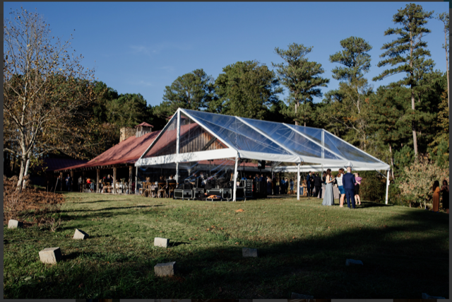 USA 40'x40' Frame Tent Rentals Sky High Party Rentals