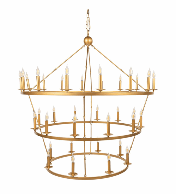Lady Macbeth Chandelier - Gold or Black